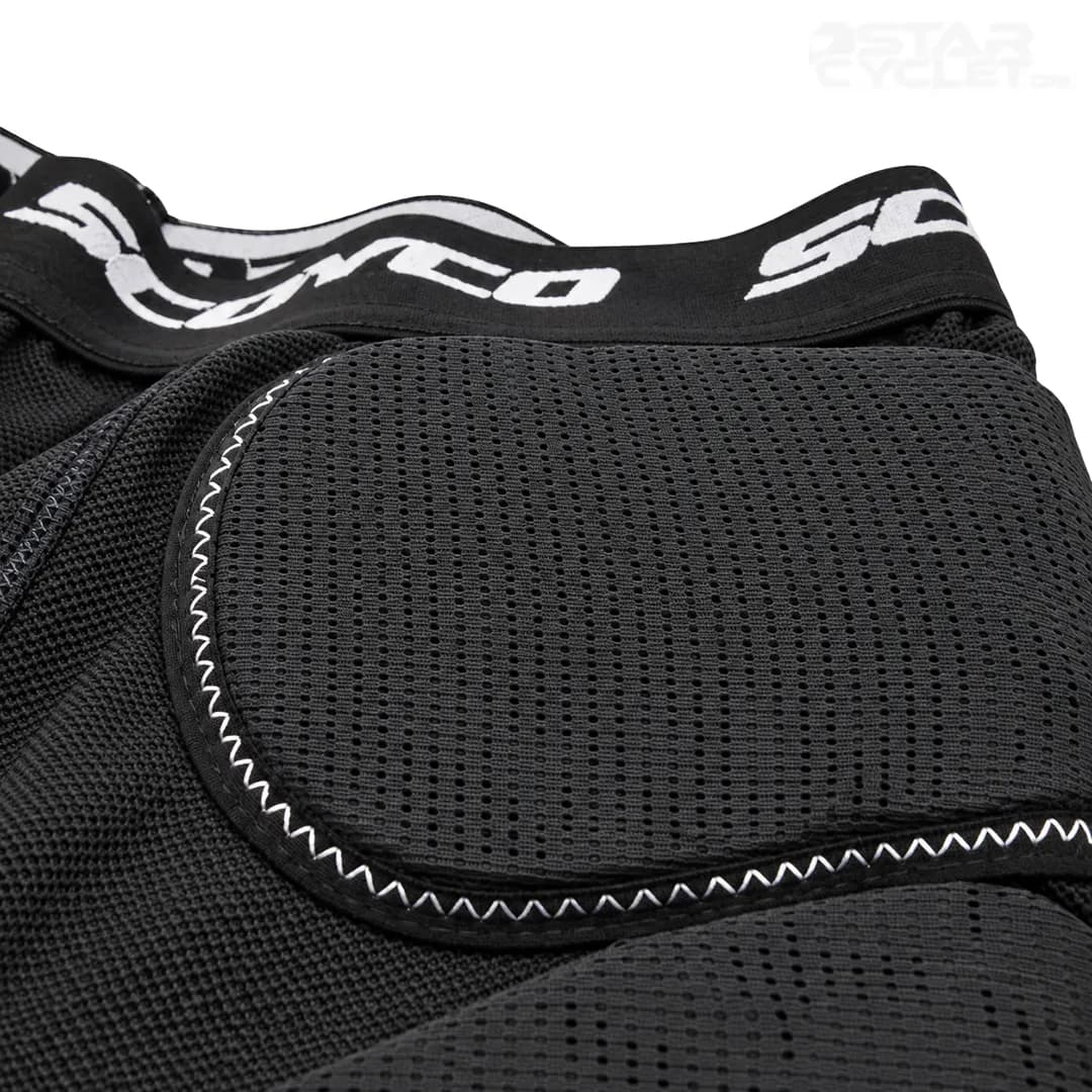 شلوارک موتورسواری ضربه گیر دار اسکایکو مدل PM01 BLACK — تصویر ۵