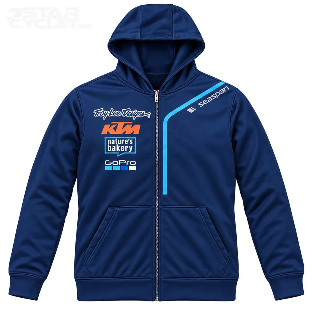 سویشرت موتور سواری KTM مدل NAVYBLUE
