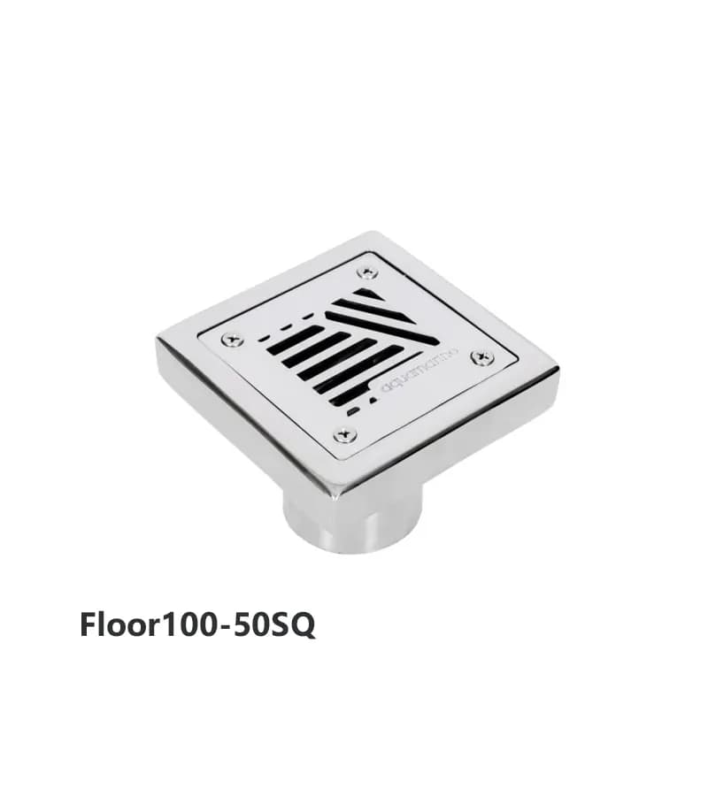 کفشور ساختمانی تمام استیل آکوامارین مدل Floor100-50SQ