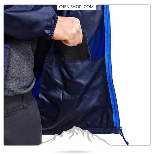بادگیر مردانه 2021 QUECHUA-RAIN CUT — تصویر ۸