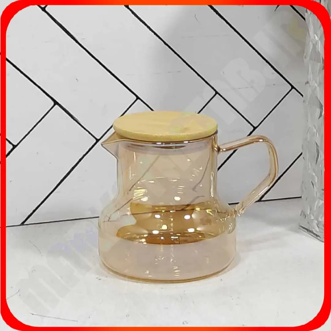 پارچ درب چوبی عسلی 600 میل زومبا