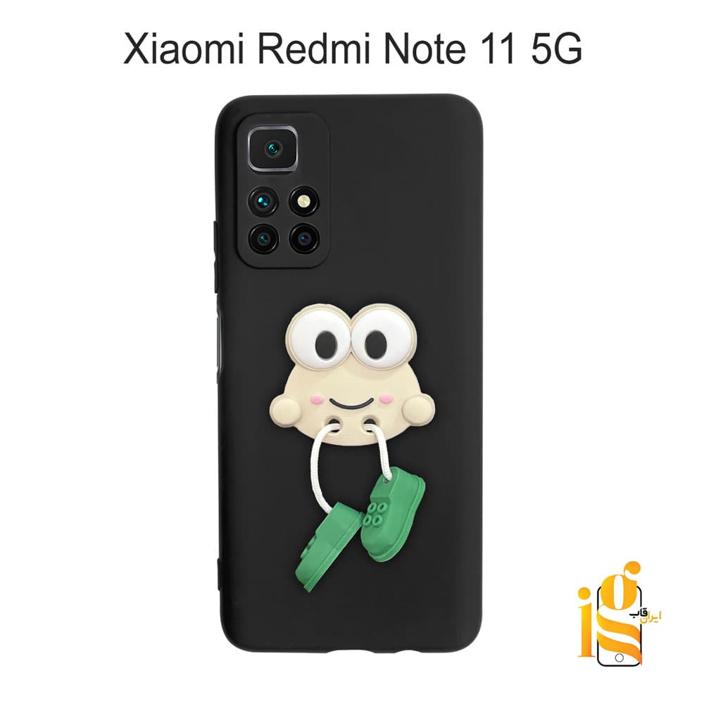 قاب عروسکی طرح قورباغه برای موبایل شیائومی Redmi Note 11 5G