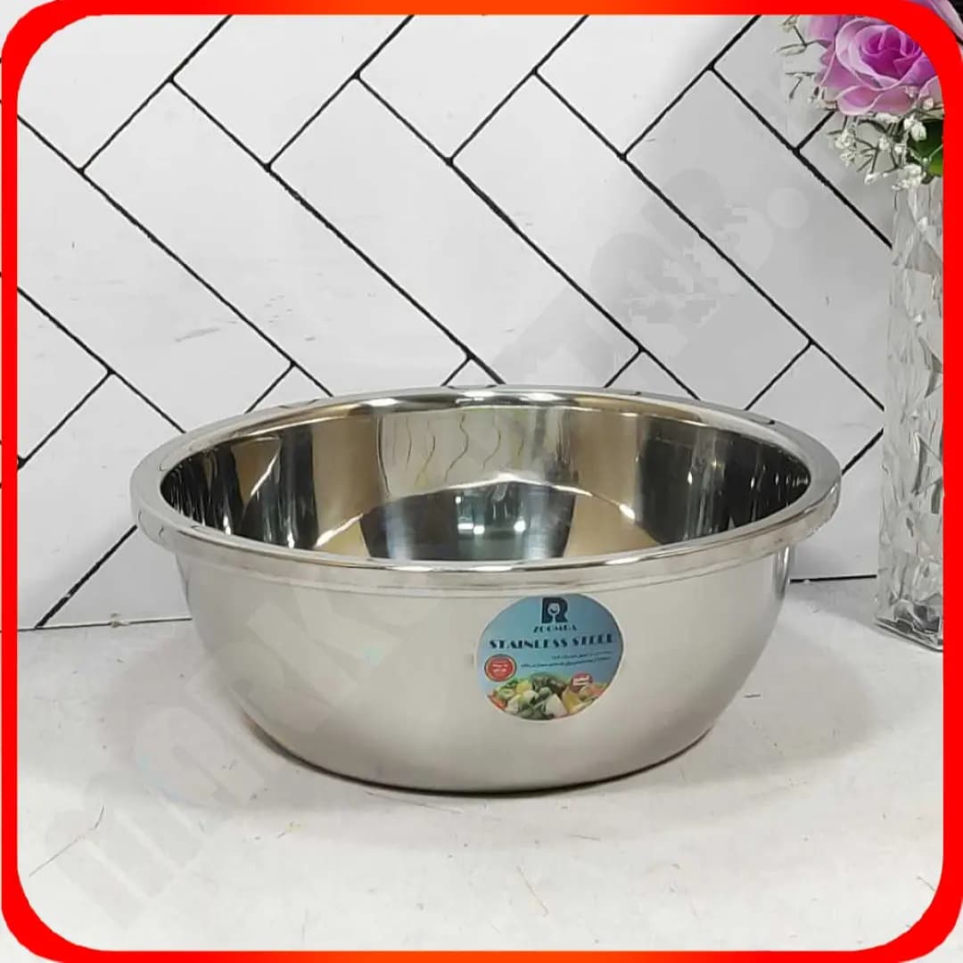 لگن استیل سایز 26 استیل نگیر M2738 زومبا
