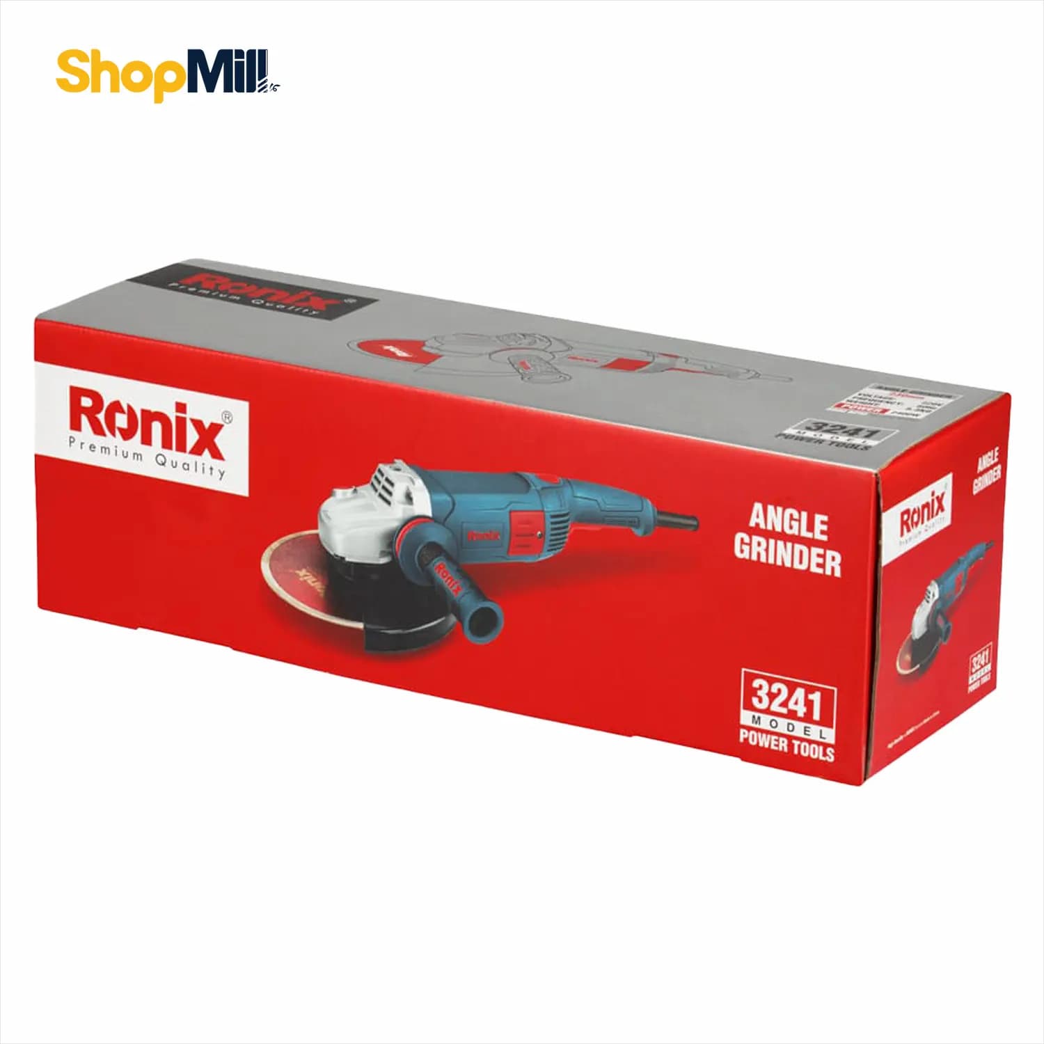فرز سنگ بری 230 میلی متری 2400 وات رونیکس (Ronix) مدل 3241 — تصویر ۸