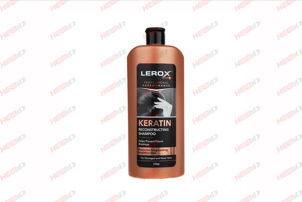 شامپو سر کراتینه 550 گرم لروکس