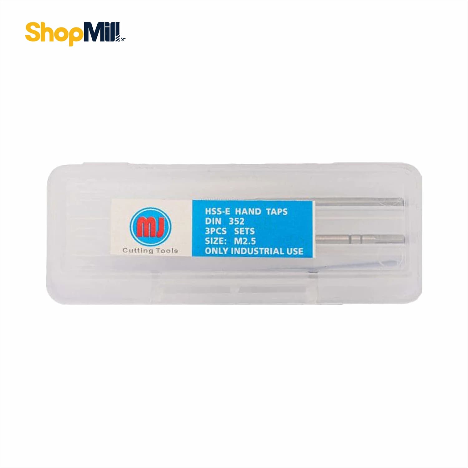 قلاویز دستی M2.5*0.45 HSS-E برند MJ — تصویر ۲