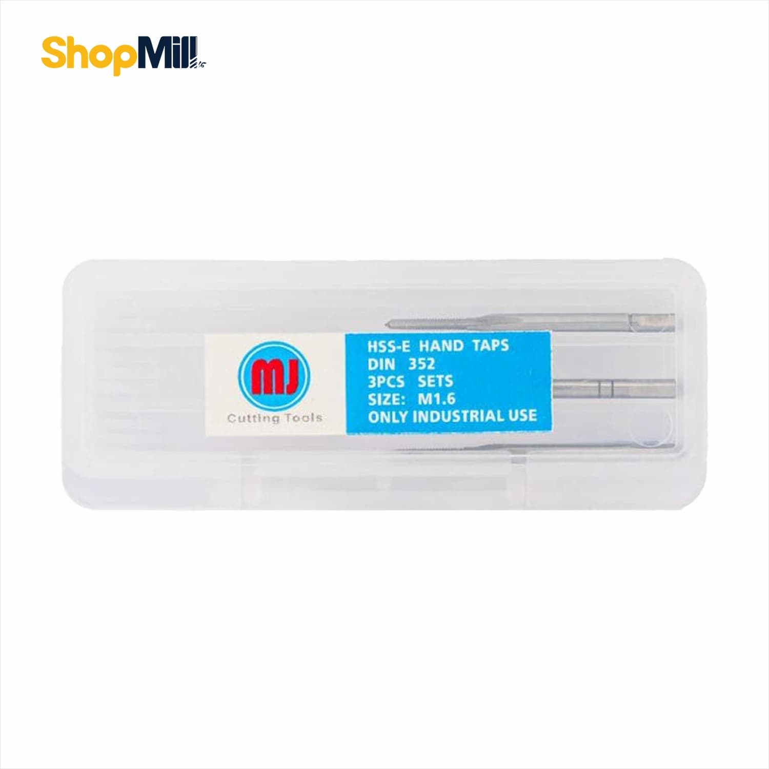 قلاویز دستی M1.6*0.35 HSS-E برند MJ — تصویر ۲