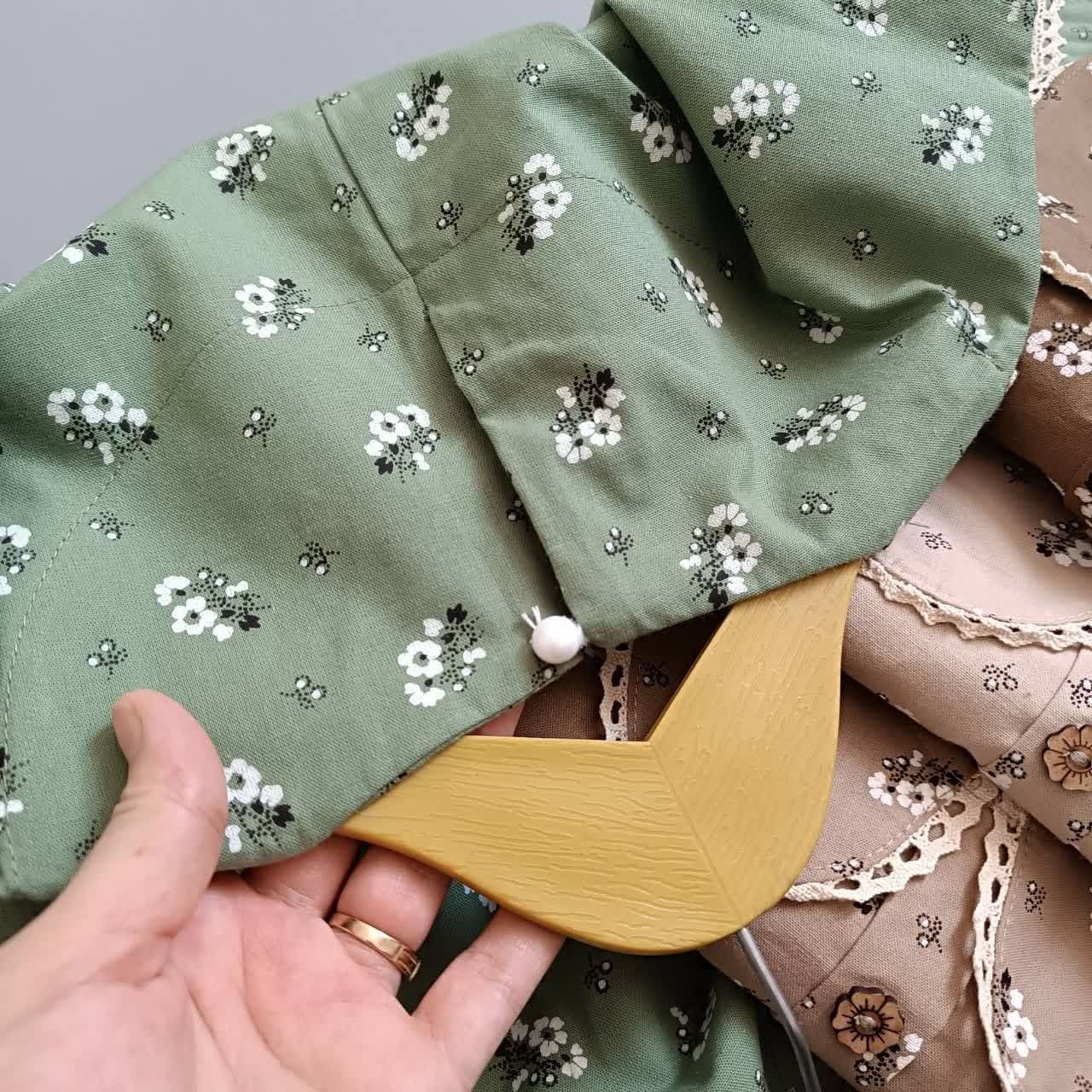 ست شومیز و شلوار دخترانه گلدار آیلار — تصویر ۶