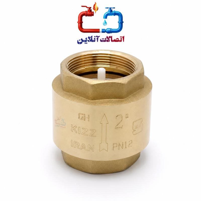 شیر یکطرفه فنری کیز ایران 1/2 اینچ — تصویر ۲
