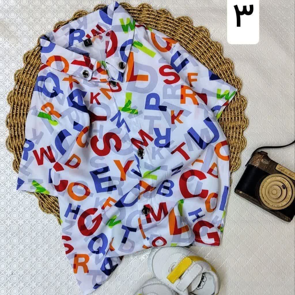 پیراهن هاوایی اسپرت بچگانه