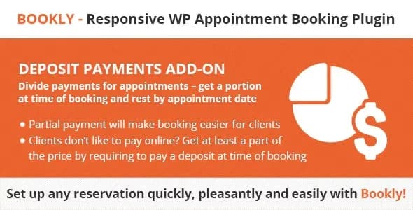 دانلود افزونه وردپرس ادآن Bookly Deposit Payments