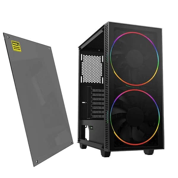 کیس کامپیوتر گیم مکس Game Max Black Hole Case — تصویر ۵