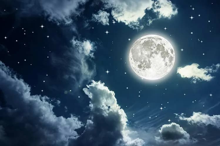 پوستر کاغذ دیواری ماه