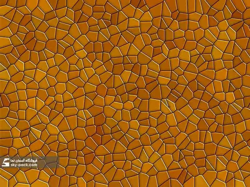 آسمان مجازی طرح شیشه های نارنجی — تصویر ۲