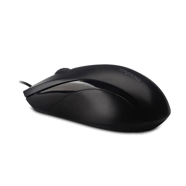 موس رپو مدل Rapoo N1600 Silent USB Wired Mouse — تصویر ۴