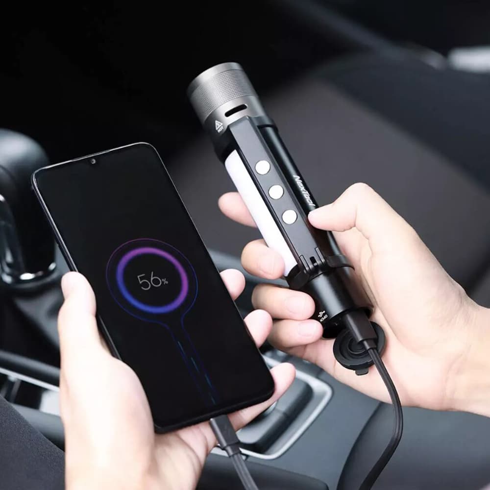 چراغ قوه چندکاره نکستول Nextool Outdoor 6in1 Thunder Flashlight NE20030 — تصویر ۴
