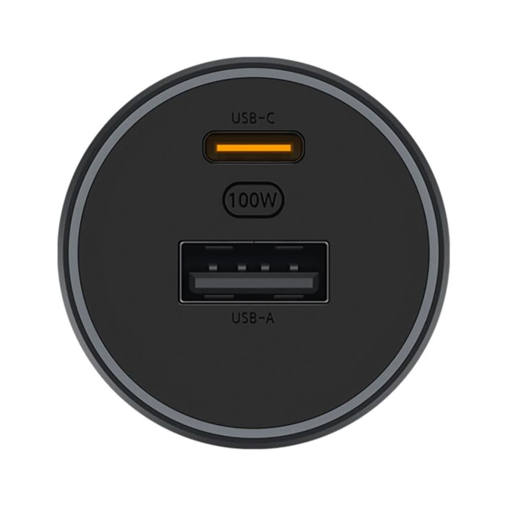 شارژر فندکی 100 وات شیائومی مدل Mi 100W Car Fast Charger 1A 1C USB-C — تصویر ۴