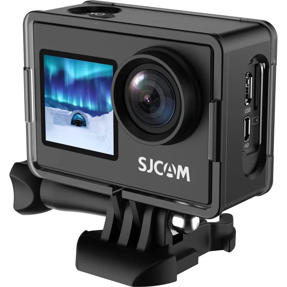 دوربین اکشن ورزشی SJCAM SJ4000X dual sreen مشکی