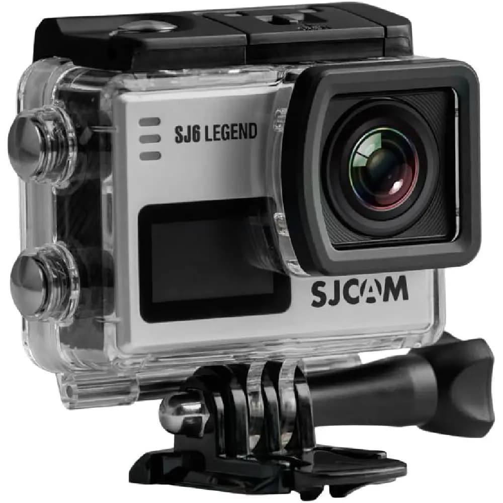 دوربین اکشن ورزشی SJCAM SJ6 legend 4K نقره ای