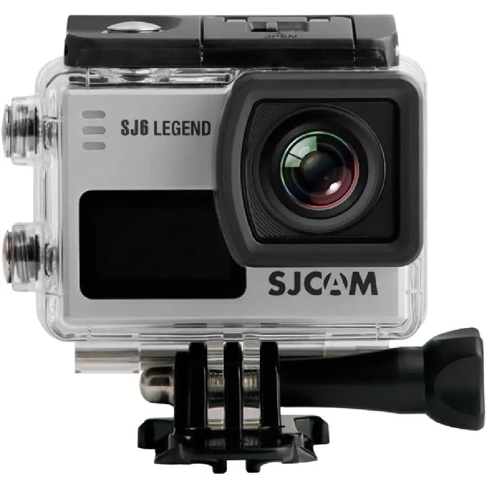 دوربین اکشن ورزشی SJCAM SJ6 legend 4K نقره ای — تصویر ۴