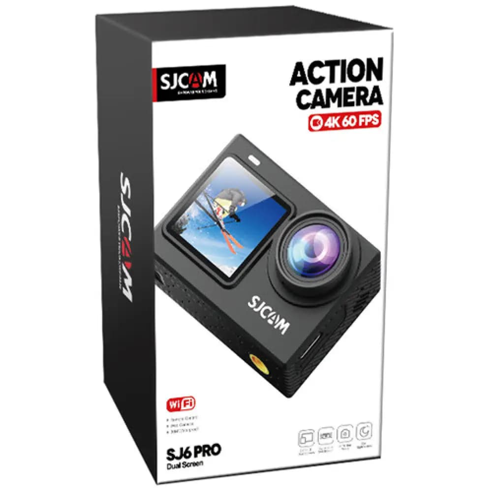 دوربین اکشن ورزشی SJCAM SJ6 Pro 4K مشکی — تصویر ۷