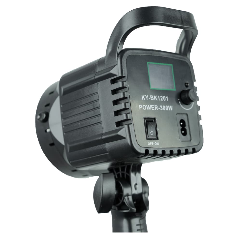 ویدئو لایت COB KY-BK1201 + پایه 803 — تصویر ۲