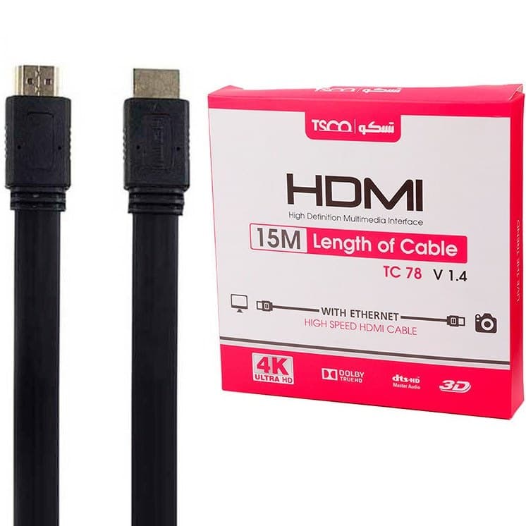 کابل HDMI تسکو مدل TSCO TC 78 طول 1.5 متر