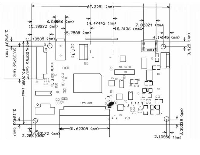 برد تبدیل HDMI به LVDS 40pin (40پین) — تصویر ۲