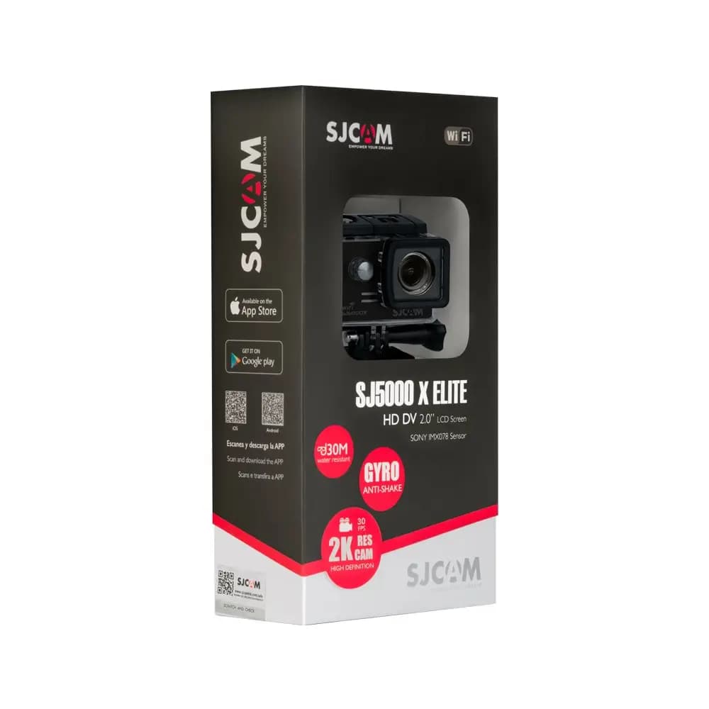 دوربین اکشن ورزشی SJCAM SJ5000X Elite 4K مشکی — تصویر ۷