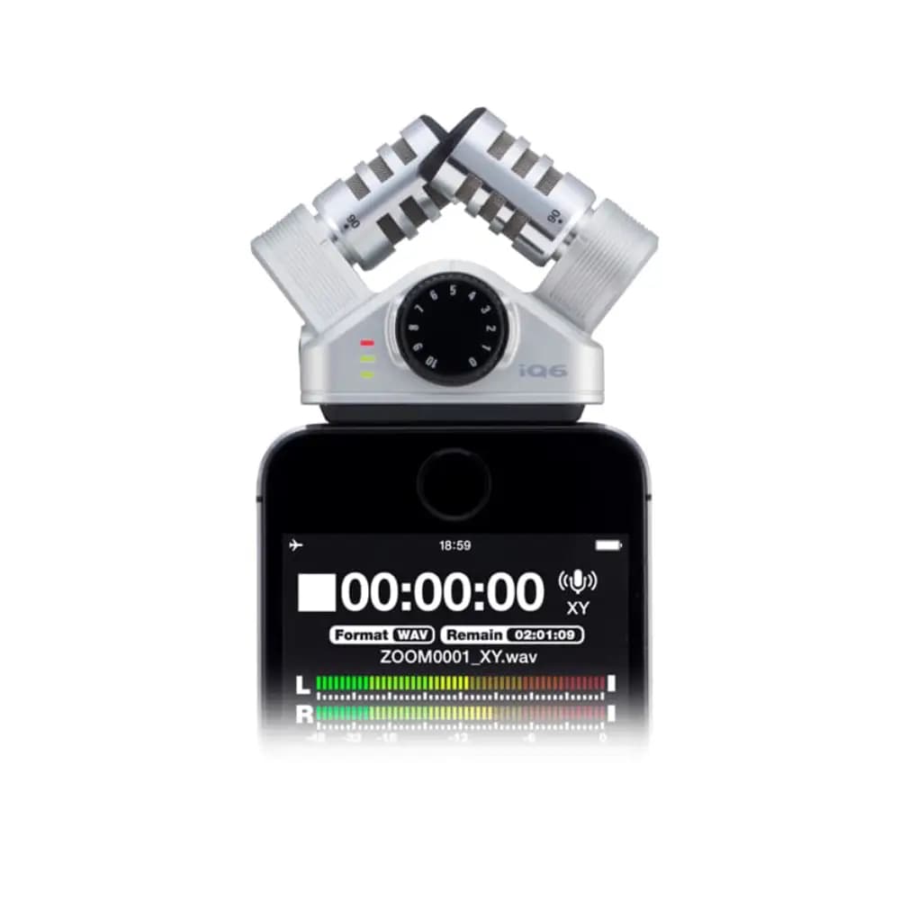 میکروفون مخصوص آیفون زوم ZOOM iQ6 — تصویر ۴