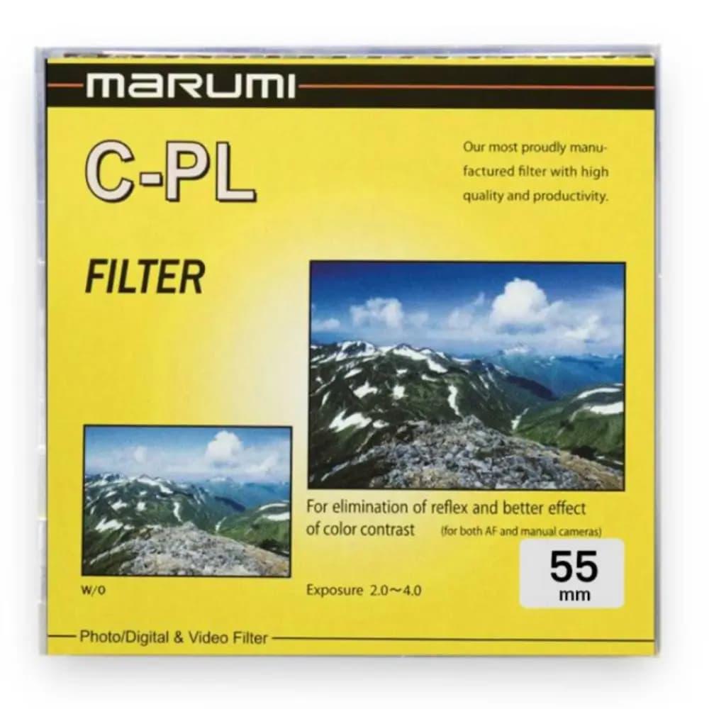 فیلتر لنز پلاریزه Marumi C-PL 62mm — تصویر ۳
