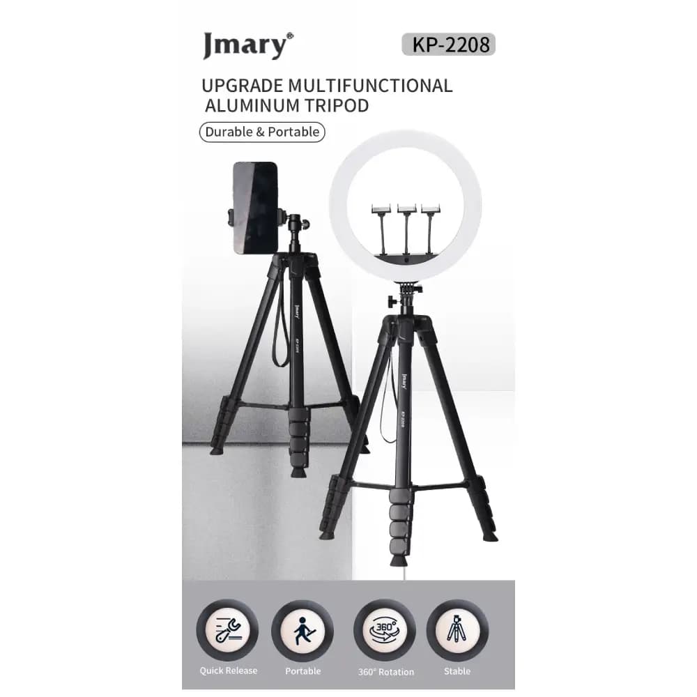 سه پایه دوربین Jmary KP-2208 — تصویر ۲