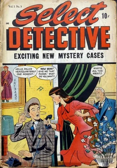 دانلود کمیک Select Detective #1 – 3 (1948-1949)