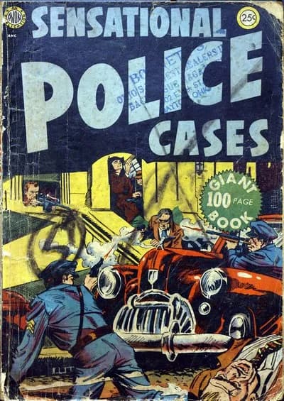دانلود کمیک Sensational Police Cases #1 – 5 (1952-1963)