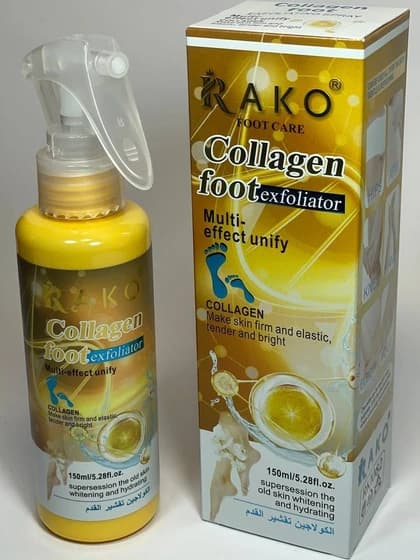 اسپری رفع ترک و خشکی پا و بدن راکو (Rako) مدل RK1082 حاوی کلاژن — تصویر ۳