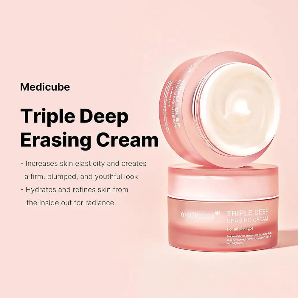کرم جوانساز مدی‌کیوب (Medicube) مدل Triple Collagen Cream — تصویر ۴