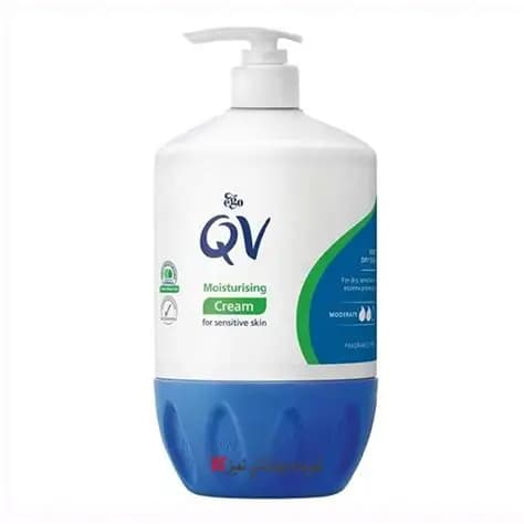 کرم مرطوب‌کننده پمپی کیووی (QV Cream) اصل استرالیا حجم ۵۰۰ میل — تصویر ۲