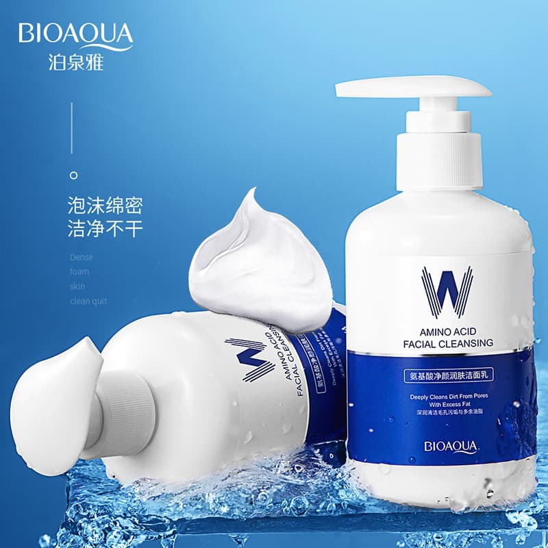 فوم شوینده پمپی آمینو اسید بیوآکوا BIOAQUA — تصویر ۲