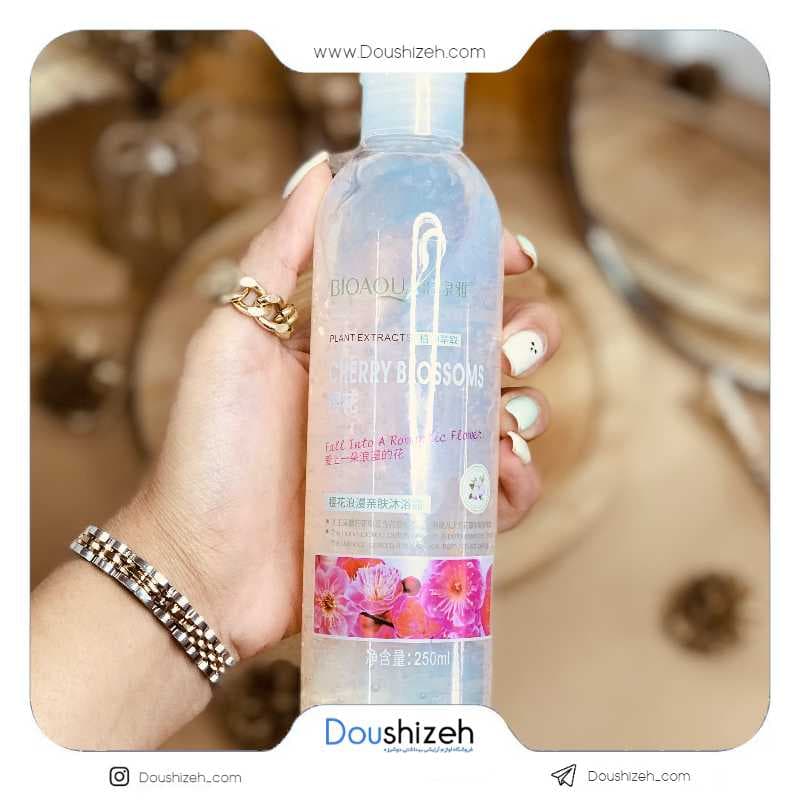 بادی شاور ژل رایحه گیلاس بیواکوا BIOAQUA