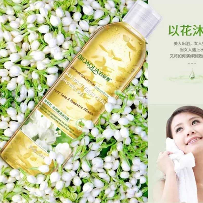 بادی شاور ژل گل یاسمن بیواکوا BIOAQUA — تصویر ۸