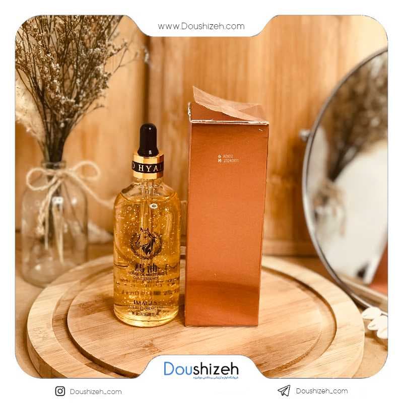 سرم معجزه گر صورت روغن اسب گلد ایمجز images — تصویر ۵