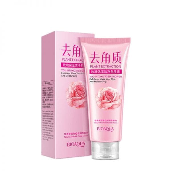 اسکراب لایه بردار گل رز بیوآکوا BIOAQUA