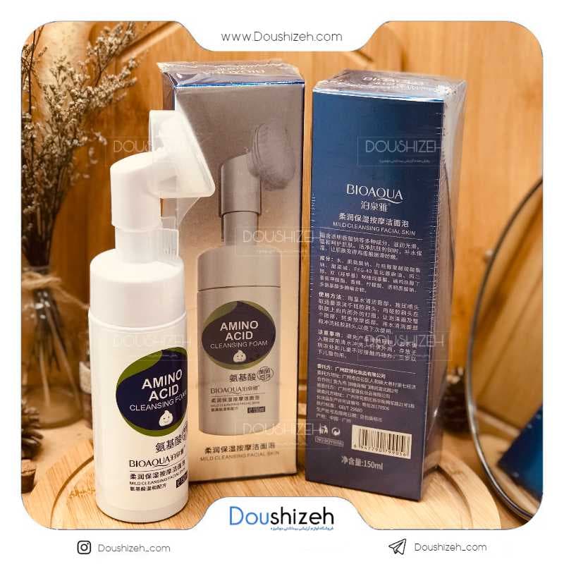 فوم شستشو صورت آمینواسید بیوآکوا BIOAQUA — تصویر ۵