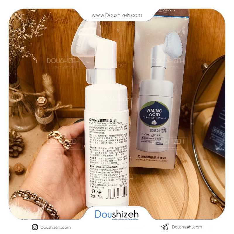فوم شستشو صورت آمینواسید بیوآکوا BIOAQUA — تصویر ۲
