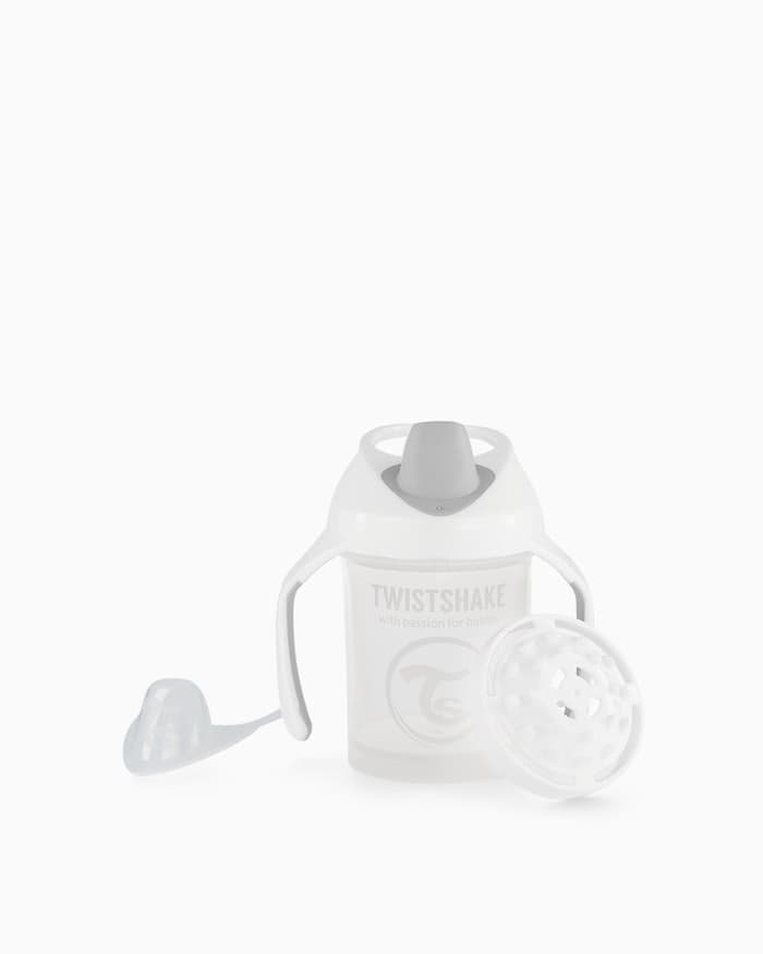 لیوان آبخوری دسته دار تویست شیک twistshake سفید 230 میلی لیتر — تصویر ۲