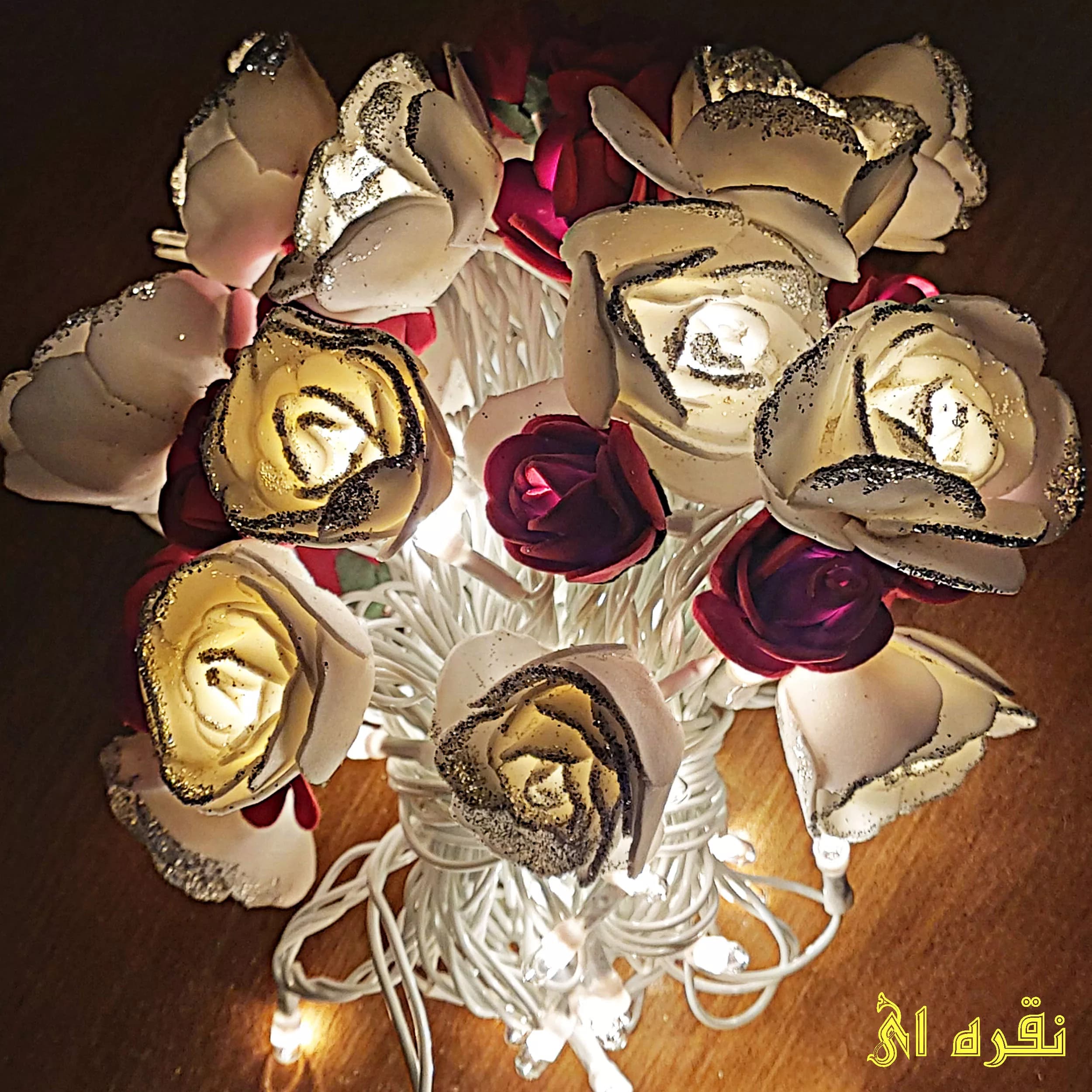 ریسه ال ای دی طرح گل طول 10 متر — تصویر ۲
