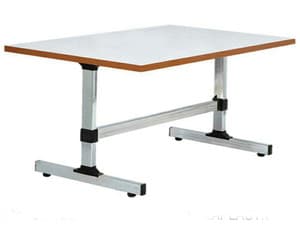 میزپایه پروفیلی بلند 160*80 ( آبکاری ) MDF کد T123بنیزان
