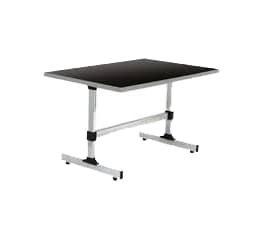 میزپایه پروفیلی 120*80 ( استاتیک ) MDF کد T120Sبنیزان