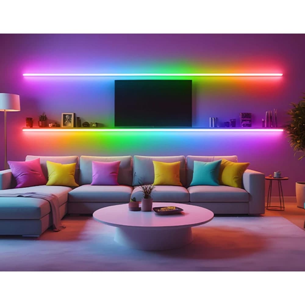 ریسه مدل نئون فلکسی RGB-IC App طول 5 متر — تصویر ۷
