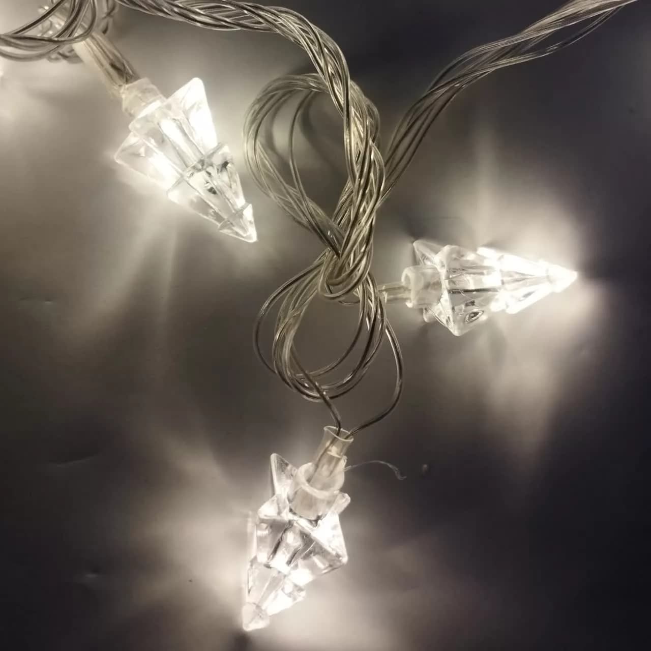 ریسه LED مدل درخت کریسمس طول 4 متر — تصویر ۳